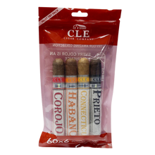 Load image into Gallery viewer, 4/Pack CLE Corojo-Connecticut-Habano-Prieto