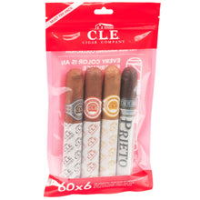 Load image into Gallery viewer, 4/Pack CLE Corojo-Connecticut-Habano-Prieto

